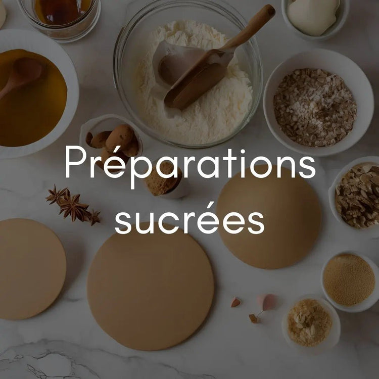 Préparations sucrées - Atelier Gourmandise