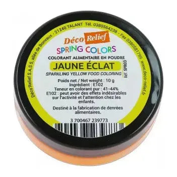 Colorant Jaune Hydrosoluble Poudre 10g