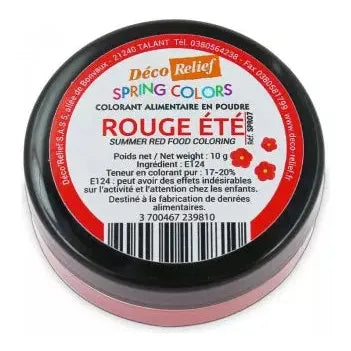 Colorant Rouge Hydrosoluble Poudre 10g