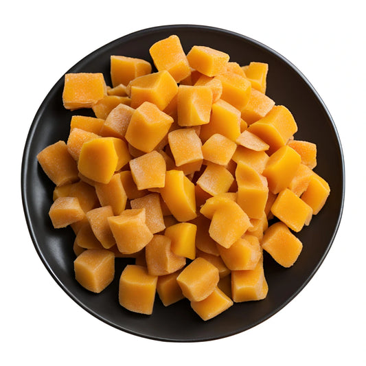 Cubes de mangue séchée 1kg Atelier Gourmandise