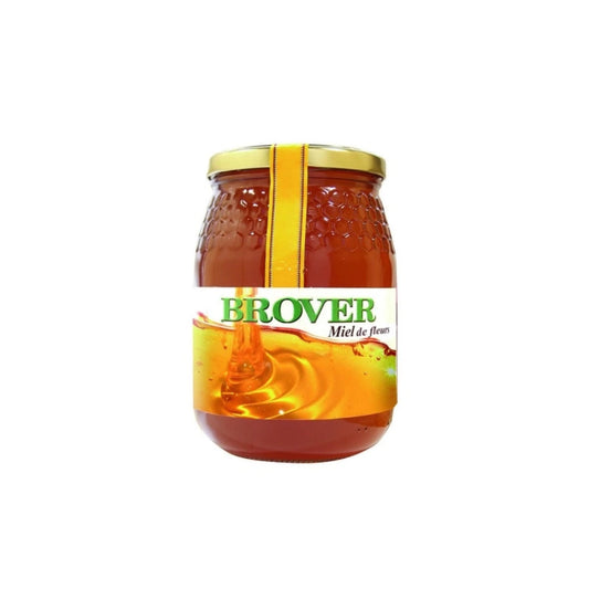 Miel de fleurs pot 1kg Brover