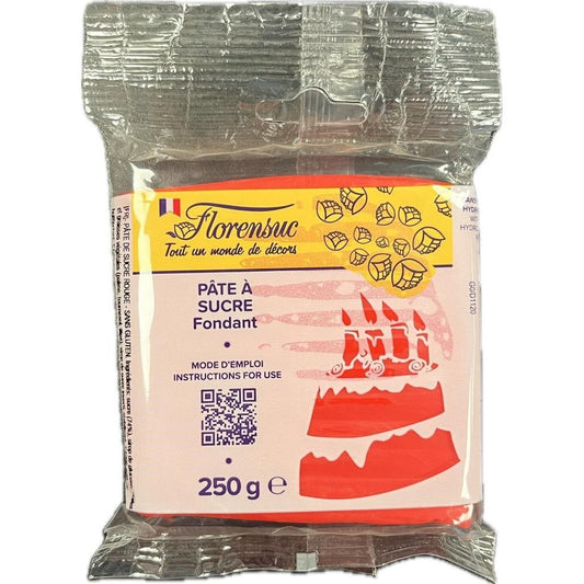 Pâte à Sucre Rouge Florensuc 250 g