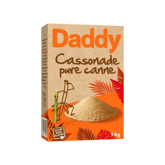 Cassonade (sucre) pure canne Daddy - Atelier Gourmandise