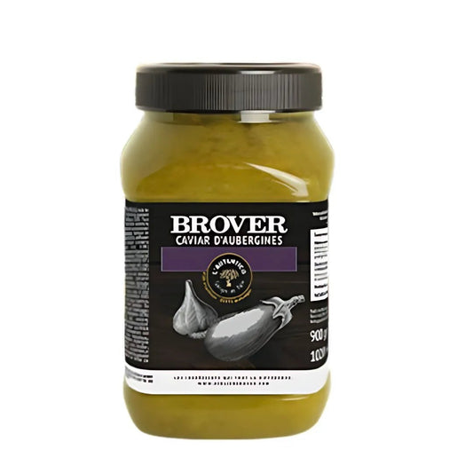 Caviar d'aubergine 900g Brover - Atelier Gourmandise