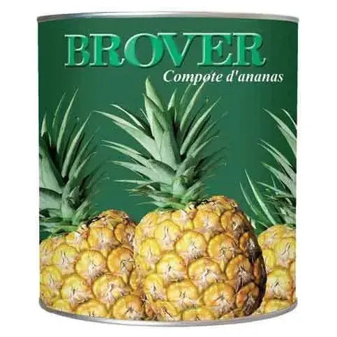 Compote d'ananas 4/4 Brover - Atelier Gourmandise