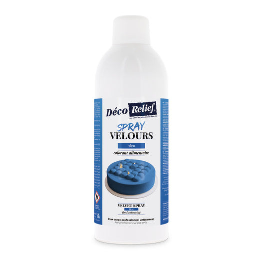 Bombe Effet Velours Bleu 400 ml