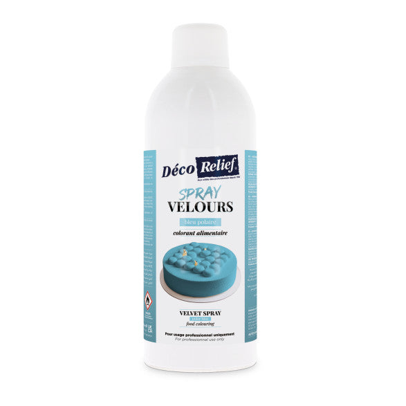 Bombe Effet Velours Bleu Polaire 400 ml