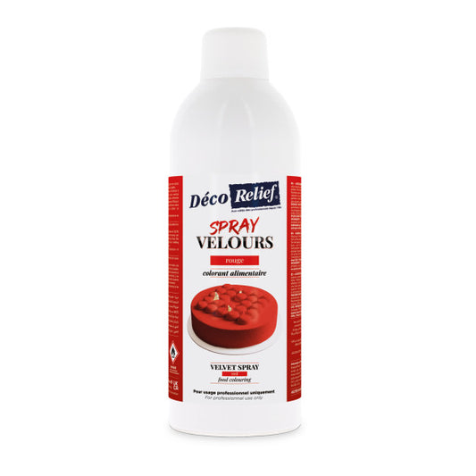 Bombe Effet Velours Rouge 400 ml