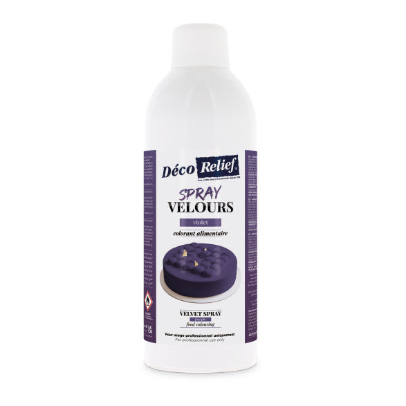 Bombe Effet Velours Violet 400 ml